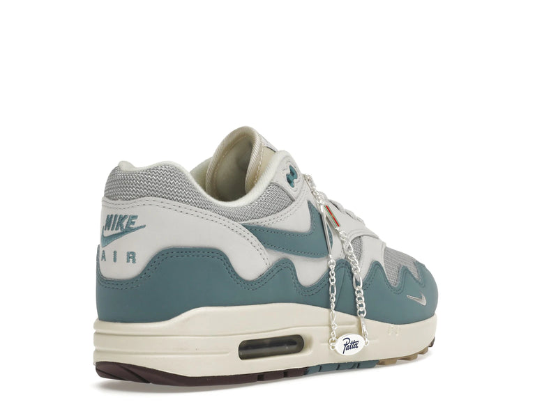 Nike Air Max 1 Patta Waves Noise Aqua With Bracelet - Metallic Silver/Noise Aqua-Pure Platinum - DH1348-004 - 31