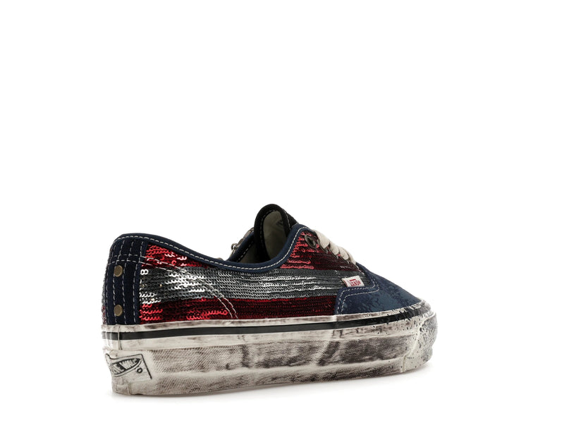 Vans Premium Authentic La Habana Red Navy - Red/Navy - VN000DB8Z11 - 31