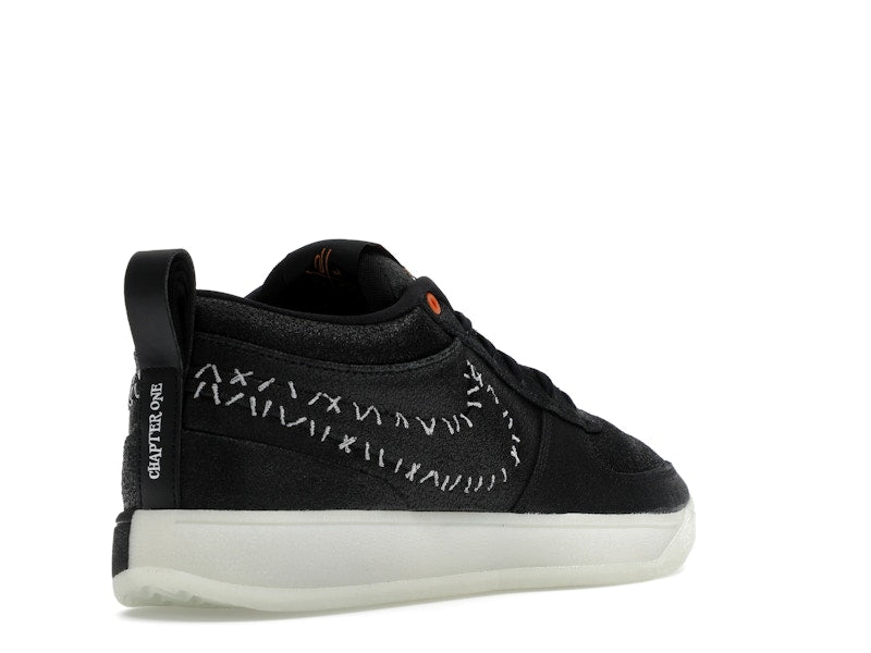 Nike Book 1 Halloween - Black/White/Clay Orange - FJ4249-003 - 31