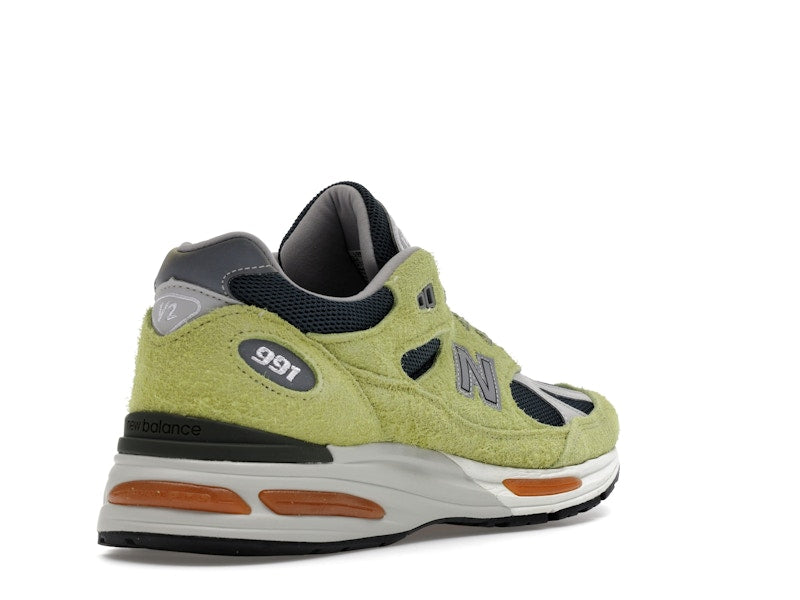 New Balance 991v2 MiUK Grape Sorbet - Beechnut/Trekking Green - U991GT2 - 31