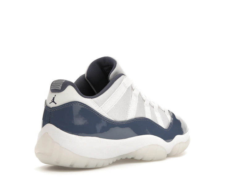 Air Jordan 11 Retro Low Midnight Navy (2024) - White/Midnight Navy/Diffused Blue/Football Grey - FV5104-104 - 31