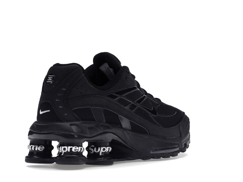 Nike Shox Ride 2 Supreme Black - Black/Black-Dark Ash-White - DN1615-001 - 31