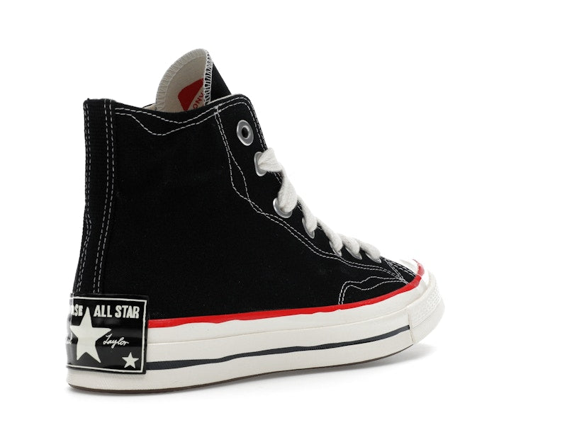 Converse Chuck Taylor All Star 70 Hi Sketch Black - Black/White/Red - A09139C - 31