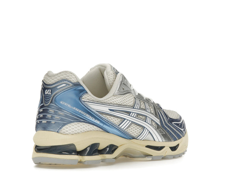 Asics Gel Kayano 14 Cream Metallic Blue - Cream/Metallic Blue - 1203A537-102 - 31