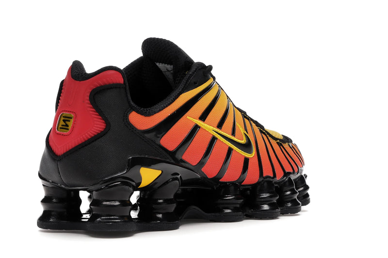 Nike Shox Tl Sunrise - Black/Black-Amarillo-University Red - AV3595-004 - 31