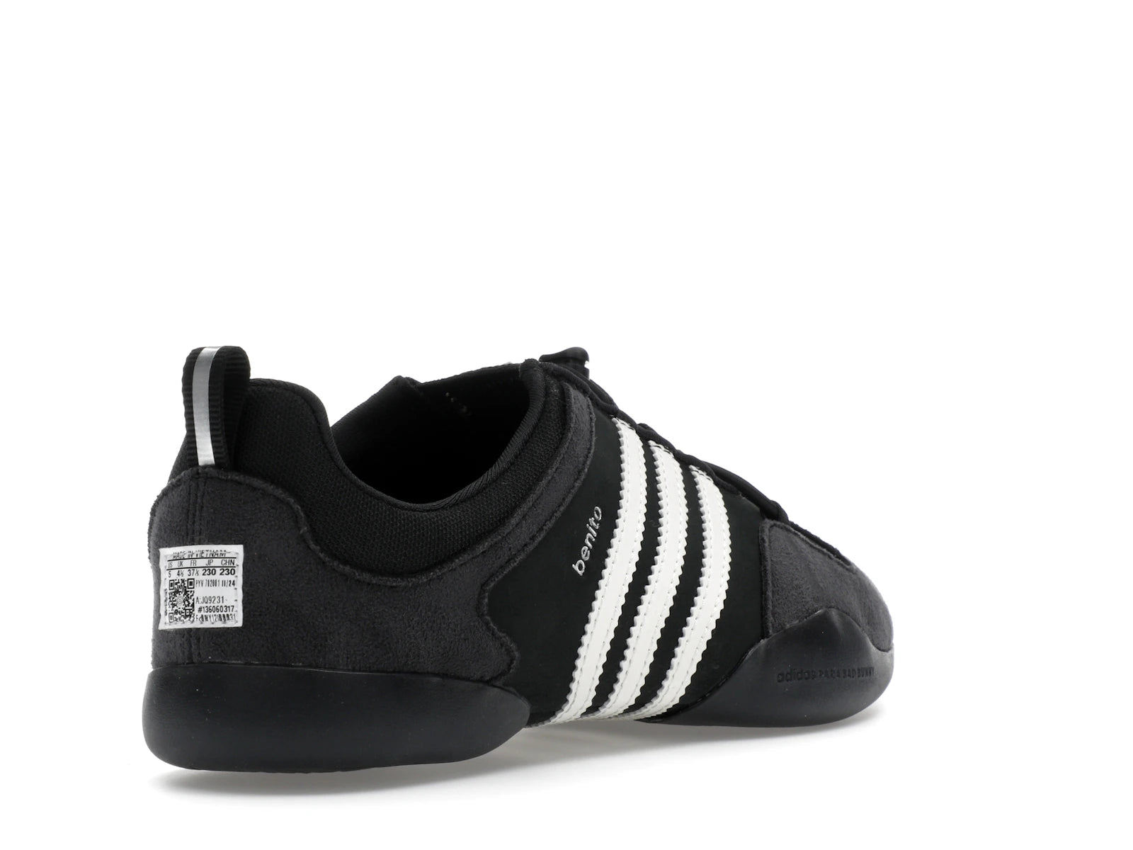 Adidas Ballerina Bad Bunny Black Chalk - Core Black/Chalk White/Carbon - JQ9231 - 31