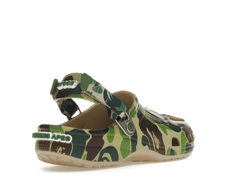 Crocs Classic Clog A Bathing Ape Bape Abc Camo Green - ABC Camo/Green - 209627-212 - 31
