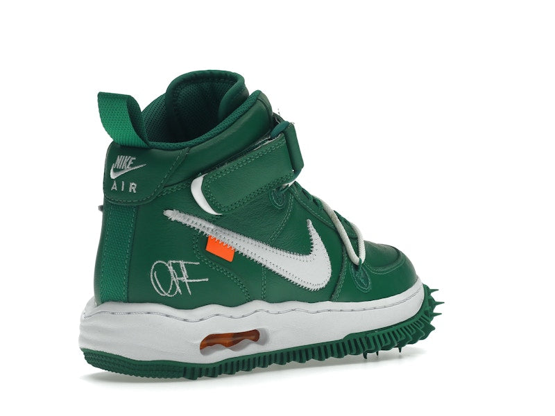 Nike Air Force 1 Mid Off White Pine Green - Pine Green/White-White - DR0500-300 - 31