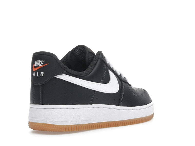 Nike Air Force 1 Low '07 LV8 Anthracite Gum - Anthracite/Gum Yellow/Safety Orange/White - II7630-001 - 31