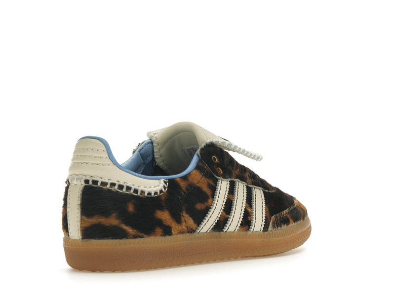 Adidas Samba Pony Wales Bonner Leopard - Dark Brown/Cream White - IE0578 - 31