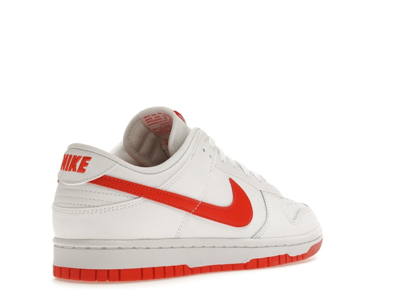 Nike Dunk Low Retro White Picante Red - visning 32