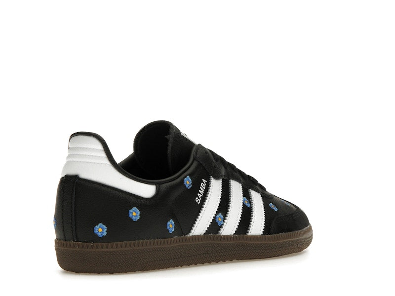 adidas Samba Light Blue Floral Core Black (Women's) - weergave 32