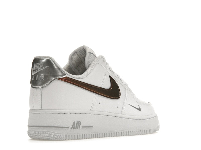 Nike Air Force 1 '07 Low White Picante Red - White/Wolf Grey/Metallic Silver/Picante Red - FD0654-100 - 31