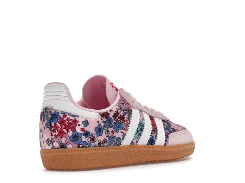 adidas Samba OG Liberty London Clear Pink Floral (GS) - view 32