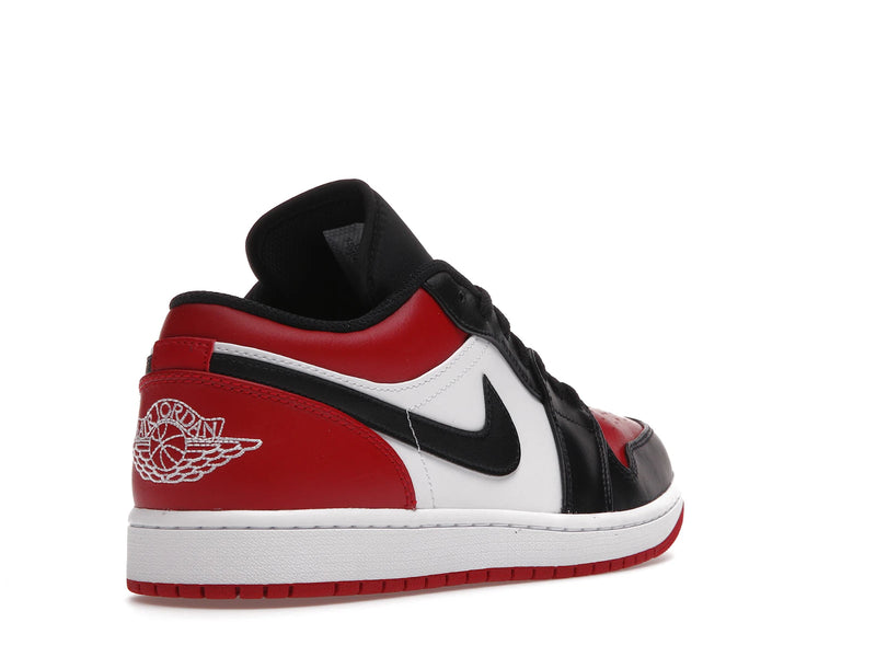 Air Jordan 1 Low Bred Toe - Gym Red/White-Black - 553558-612 - 31