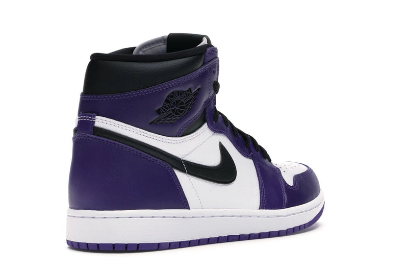 Air Jordan 1 Retro High Court Purple White - Court Purple/White-Black - 555088-500 - 31