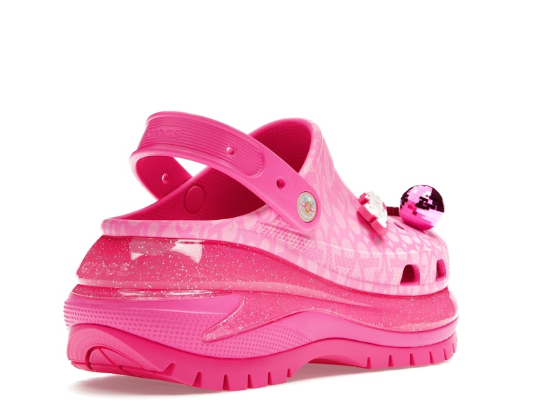 Crocs Classic Mega Crush Clog Barbie The Movie Electric Pink - visning 32