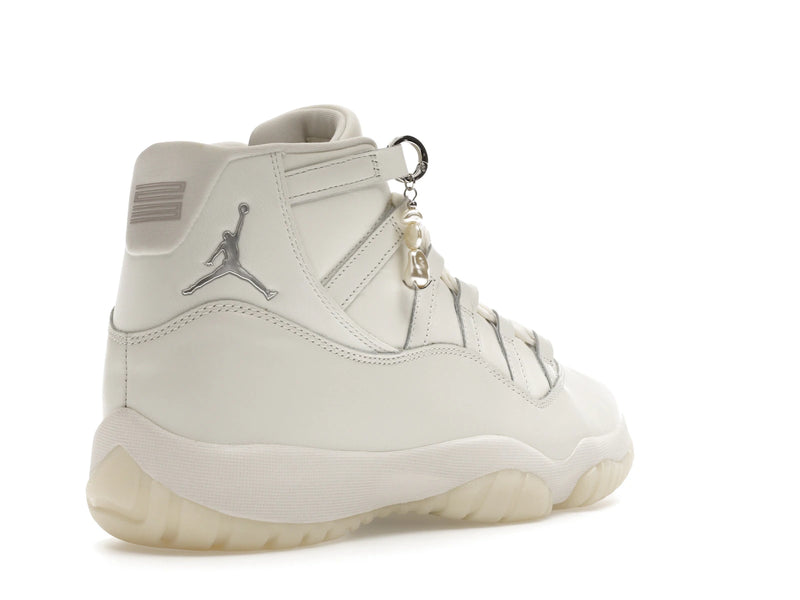Air Jordan 11 Retro Grand Finale - Sail/Pearl Grey/White/Metallic Silver - AR0715-110 - 31