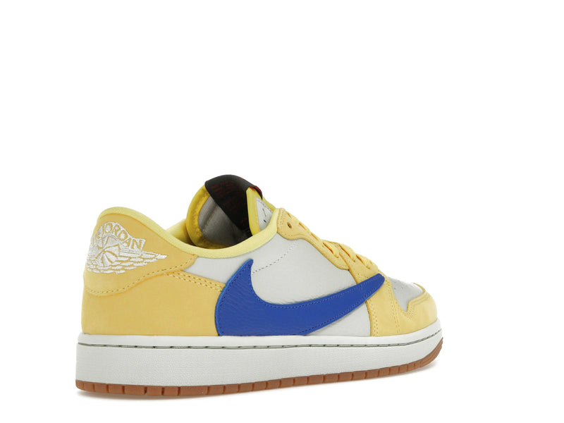 Air Jordan 1 Retro Low OG SP Travis Scott Canary - Canary/Racer Blue/Light Silver/Gum Medium Brown - DZ4137-700 - 31