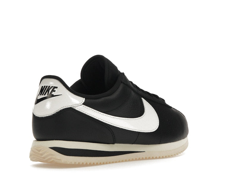 Nike Cortez 23 Premium Black Sail (Women's) - Black/Sail/Alabaster - FB6877-001 - 31