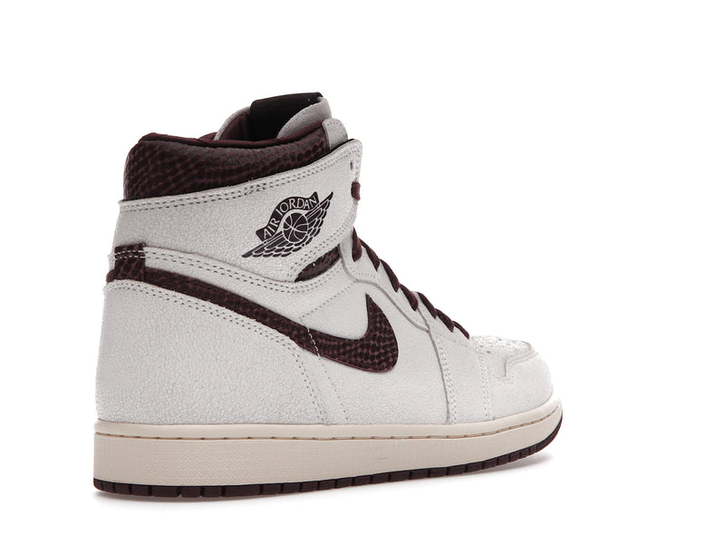 Air Jordan 1 Retro High OG A Ma Maniere - Sail/Burgundy Crush - DO7097-100 - 31