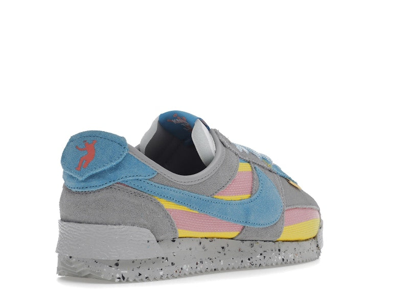 Nike Cortez Union Grey Blue - Grey/Blue/Pink/Yellow - DR1413-002 - 31