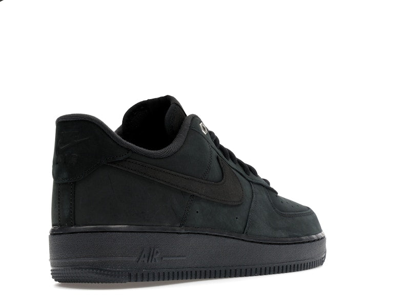 Nike Air Force 1 Low '07 WB Triple Black Nubuck - Black/Black - CJ9179-001 - 31