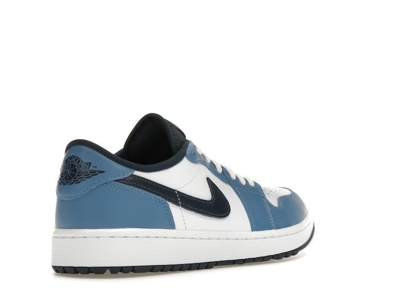 Jordan 1 Low Golf White Aegean Storm - vue 32