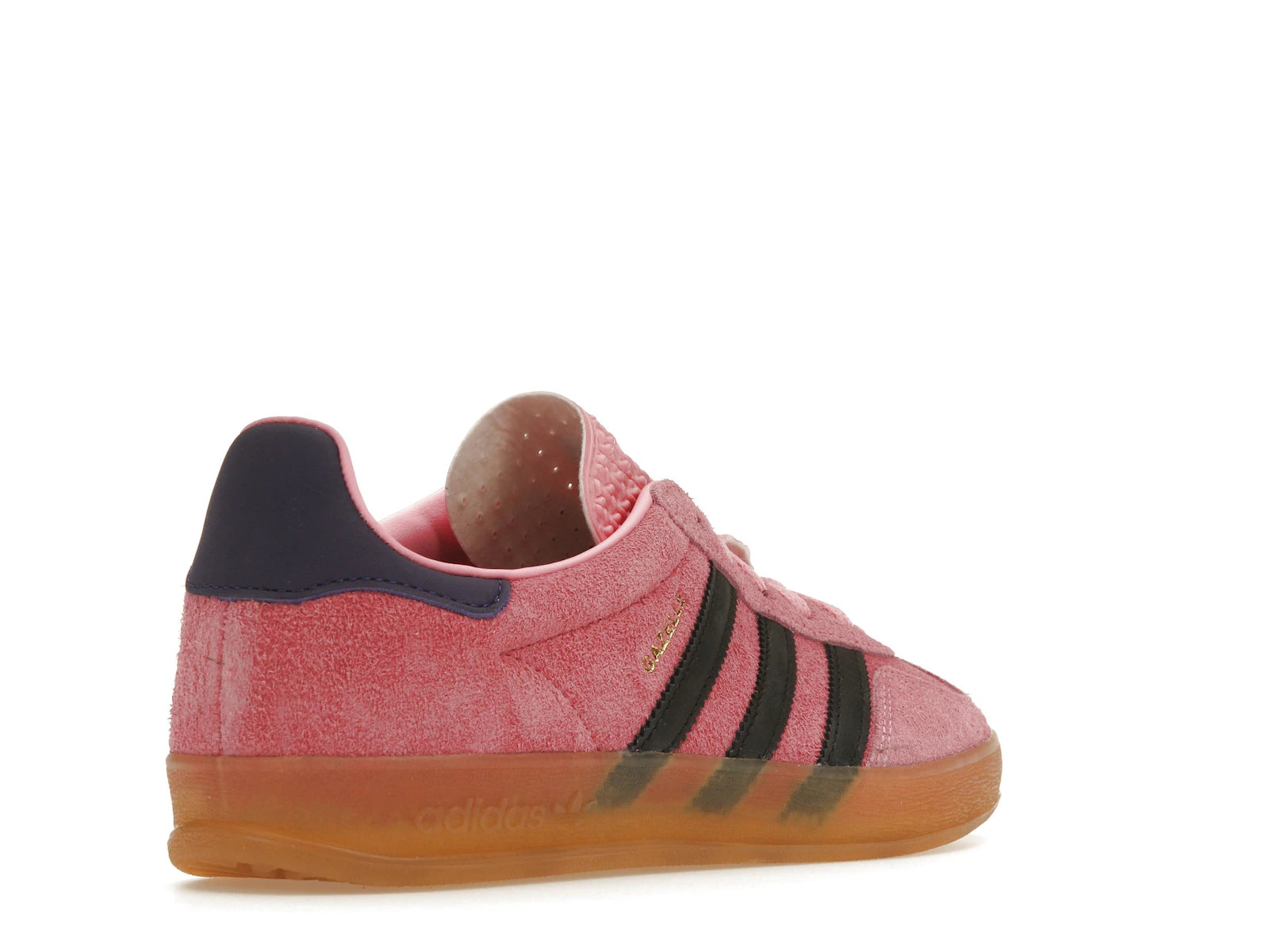 Adidas Gazelle Indoor Bliss Pink Purple Womens - Bliss Pink/Core Black/Collegiate Purple - IE7002 - 31