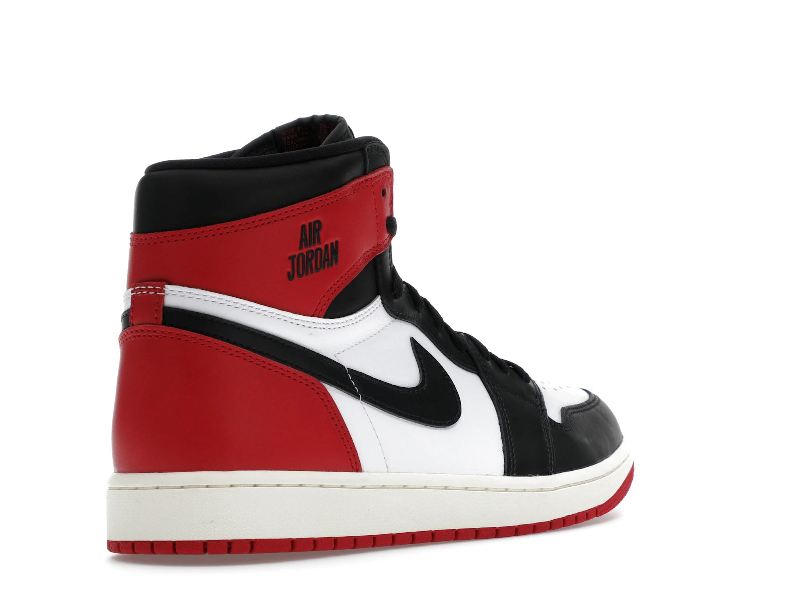 Air Jordan 1 Retro High OG Black Toe Reimagined - Black/Black/Varsity Red/White - DZ5485-106 - 31