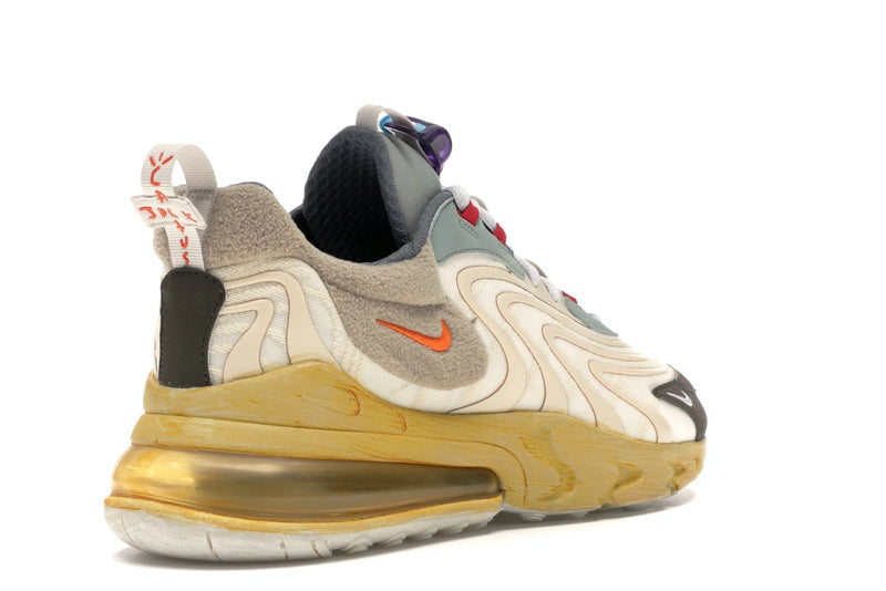 Nike Air Max 270 React Travis Scott - Light Cream/Dark Hazel-Mica Green-Starfish - CT2864-200 - 31