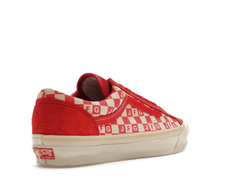 Vans Vault OG Style 36 LX Joe Freshgoods The Honeymoon Stage Red - view 32