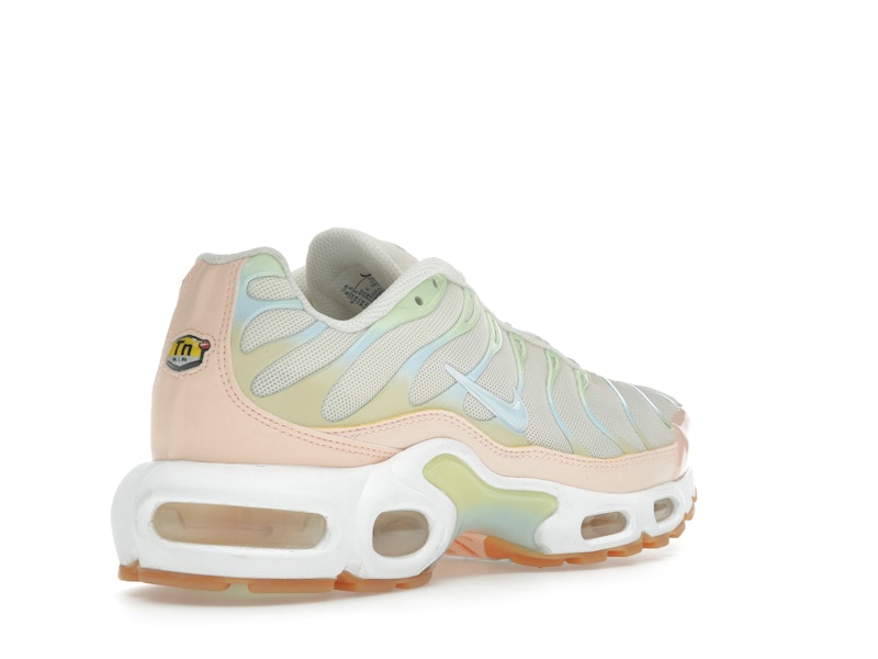 Nike Air Max Plus Crimson Tint (Women's) - Crimson Tint/Glacier Blue/Pale Ivory/White/Gum Yellow - DZ3671-800 - 31