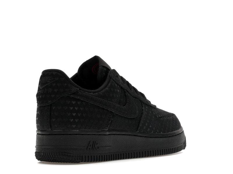 Nike Air Force 1 Low Valentines Day Triple Black (2026) - Black/Black/University Red - IQ9965-001 - 31