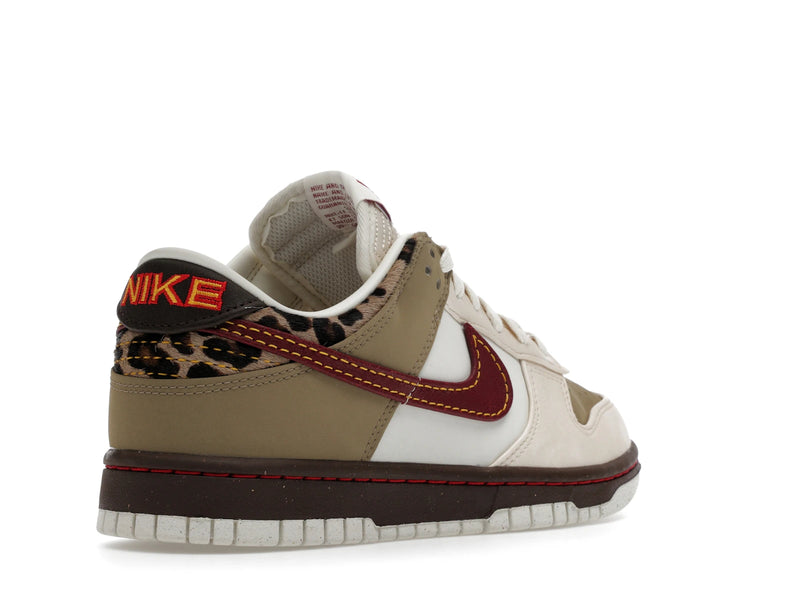 Nike Dunk Low Retro Khaki Team Red Pearl White - Khaki/Team Red/Baroque Brown/Pearl White - IM6687-262 - 31
