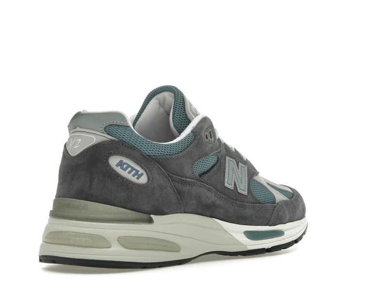 New Balance 991v2 Miuk Kith Osaka Pack - Asphalt/Lead/Oyster Mushroom - U991KH2 - 31
