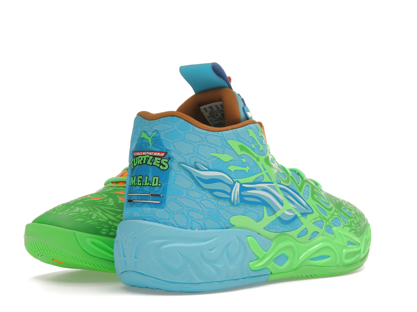Puma Lamelo Ball Mb04 Teenage Mutant Ninja Turtles Leonardo And Michelangelo - view 31