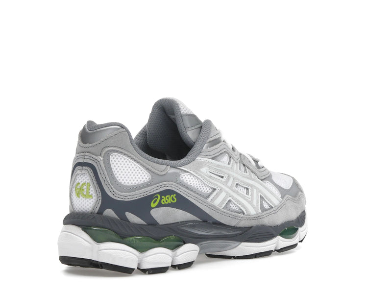 Asics Gel Nyc White Glacier Grey - White/Glacier Grey - 1203A383-109 - 31