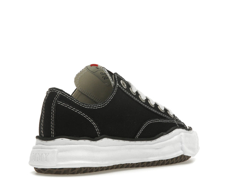 Maison Mihara Yasuhiro Peterson OG Sole Canvas Low - White/Black - A01FW702-BLK - 31