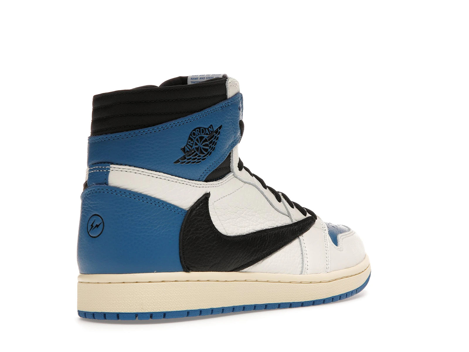 Air Jordan 1 High OG SP Fragment Design X Travis Scott - Sail/Black-Military Blue-Shy Pink - DH3227-105 - 31