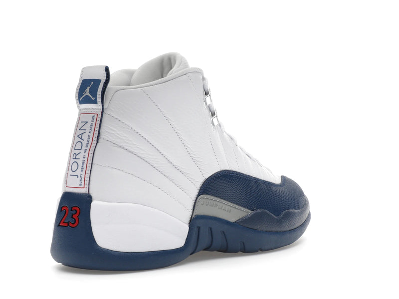 Air Jordan 12 Retro French Blue (2025) - White/French Blue-Metallic Silver-Varsity Red - CT8013-114 - 31