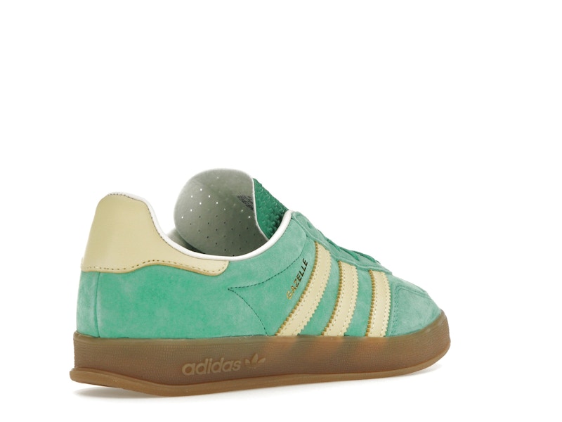 adidas Gazelle Indoor Semi Court Green - Semi Court Green/Almost Yellow/Gum - IH7500 - 31