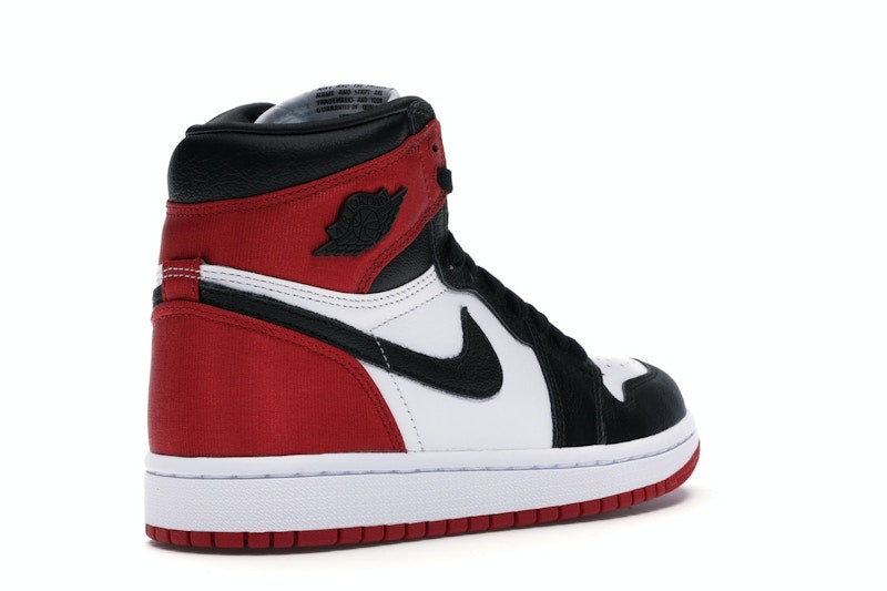 Air Jordan 1 Retro High Satin Black Toe (W) - Black/White-University Red - CD0461-016 - 31