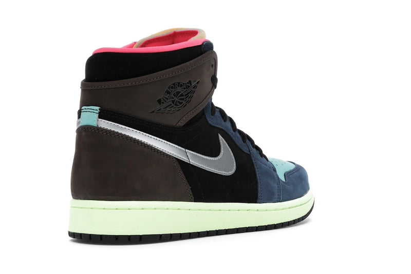 Air Jordan 1 Retro High Bio Hack - Baroque Brown/Black-Laser Orange-Racer Pink - 555088-201 - 31