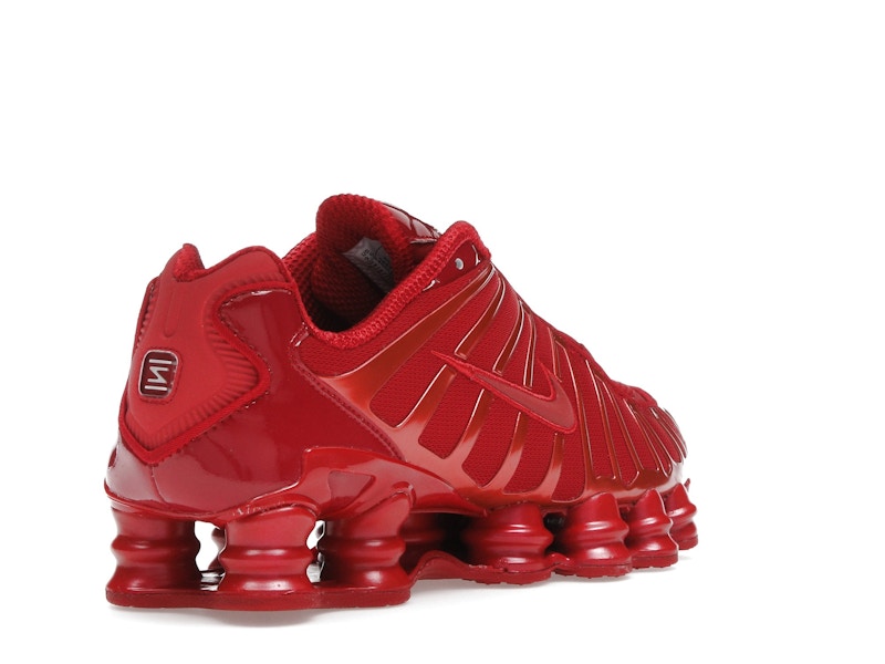 Nike Shox TL Gym Red White (Women's) - Gym Red/Gym Red/White - IB1087-600 - 31