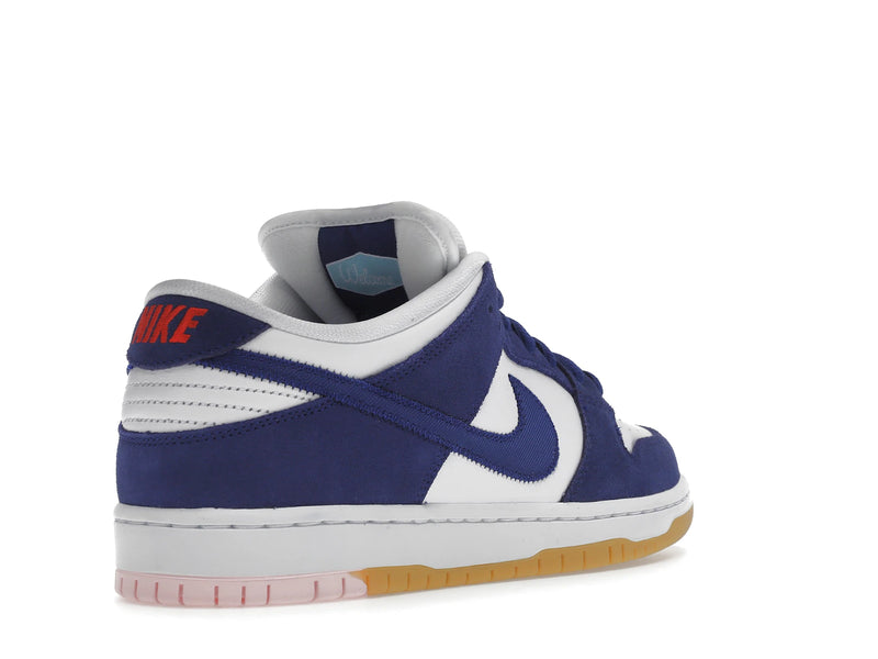 Nike SB Dunk Low Los Angeles Dodgers - Deep Royal Blue/White-Sport Red-Gum Light Brown - DO9395-400 - 31