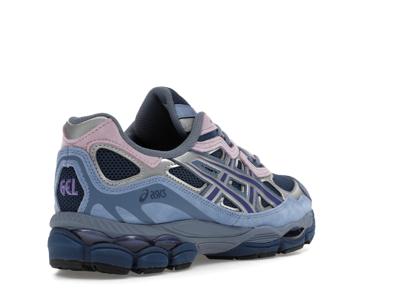 Asics Gel Nyc Blue Pink Silver - Blue/Pink/Silver - 1203A785-400 - 31