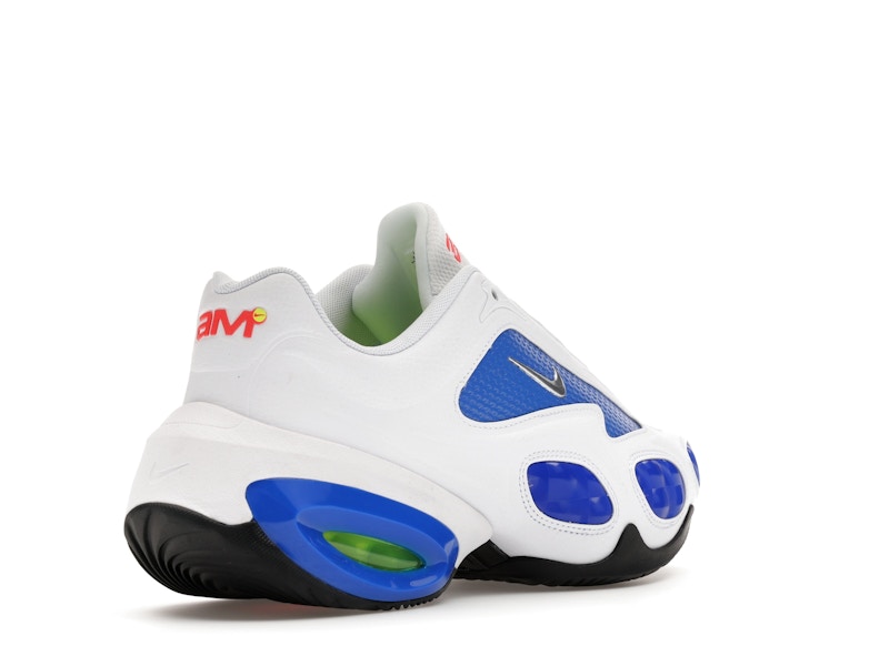 Nike Air Max Muse Veneda Carter White Racer Blue (Women's) - White/Metallic Silver/Racer Blue/Light Racer Blue/Bright Crimson/Black - HV9929-100 - 31