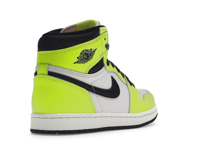 Air Jordan 1 Retro High OG Visionaire - Volt/Black/Sail - 555088-702 - 31