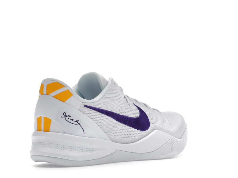 Nike Kobe 8 Protro Lakers Home - White/Court Purple/University Gold - HF9550-100 - 31